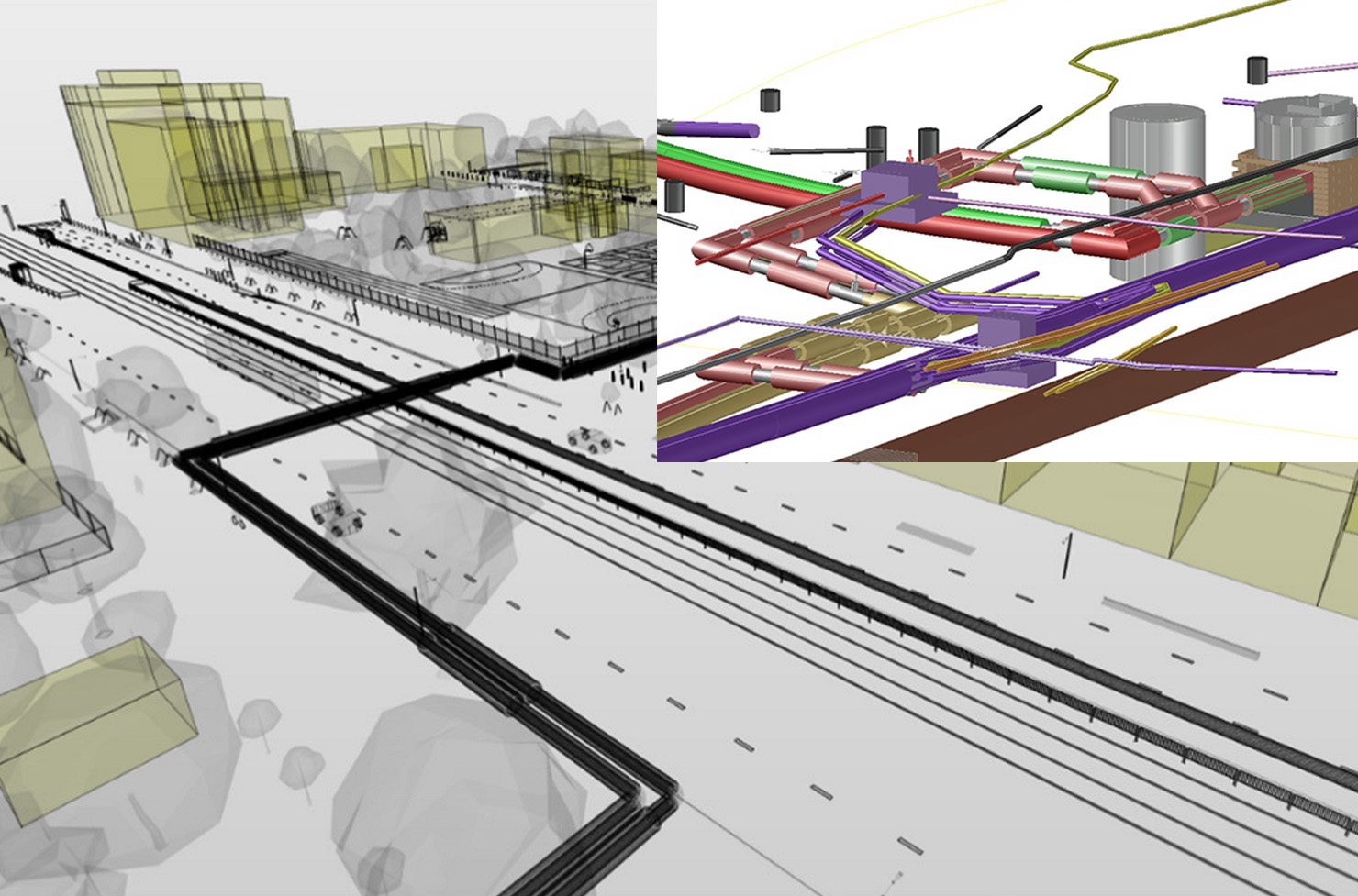Engineering Design of Heating Network